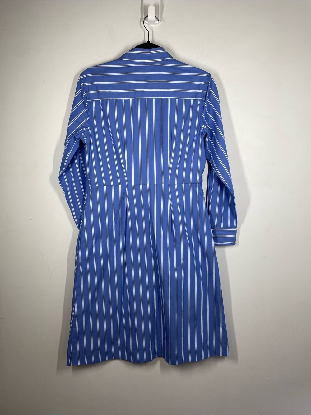 Universal Thread Blue Stripe Shirt Dress XS Button Front Casual Midi Summer Chic - Picture 10 of 12